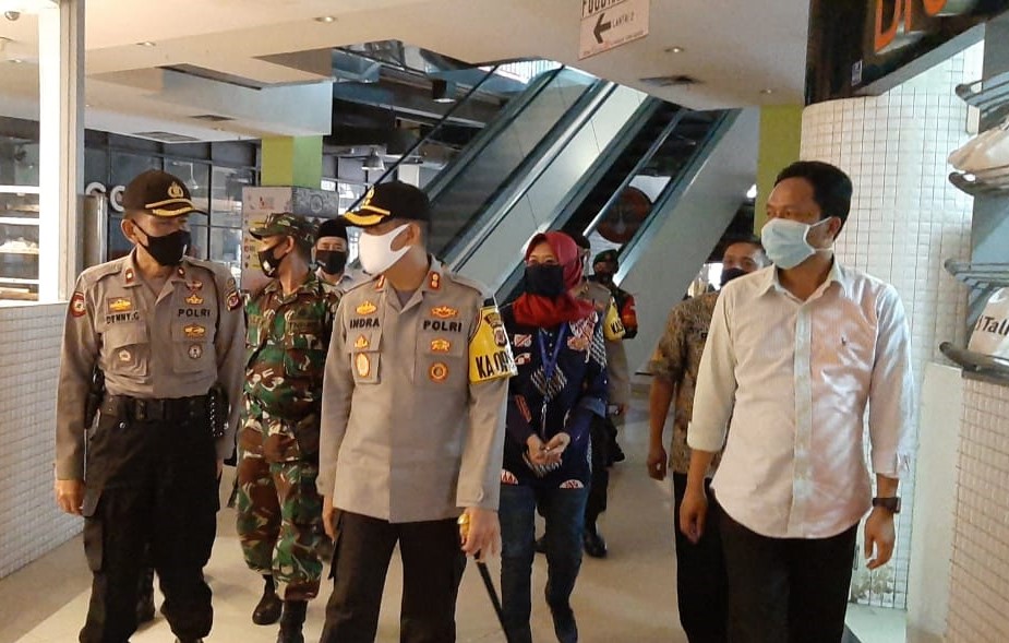 Kapolres Sumedang Melakukan Pengecekan Mall Jatinangor Town Square (Jatos) Jatinangor 